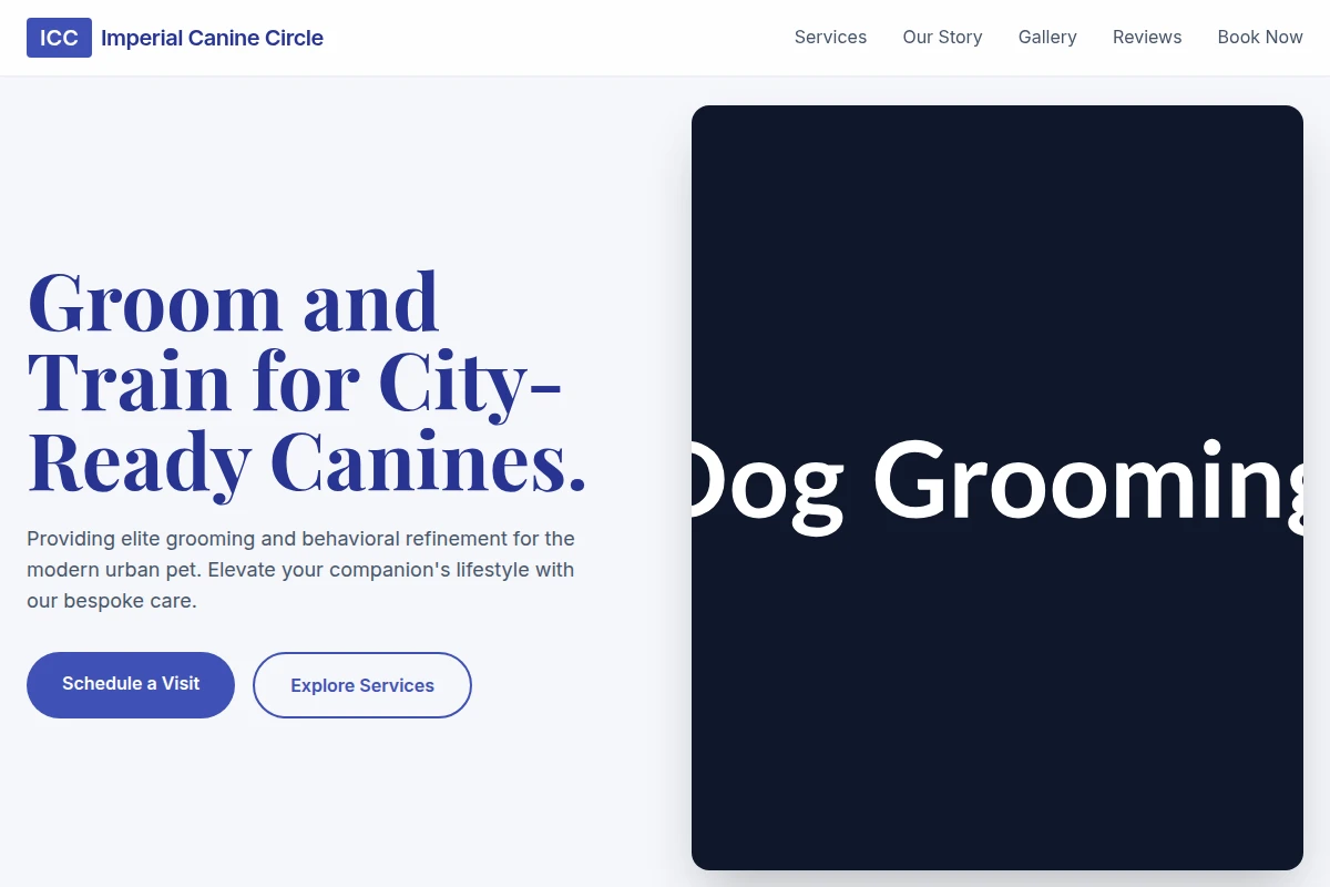 Clip Dog Grooming
