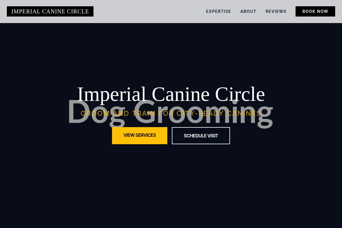 Harness Dog Grooming