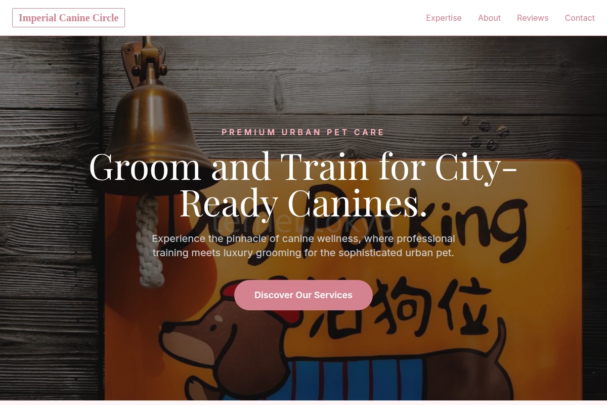 Minimalist Pet Services
