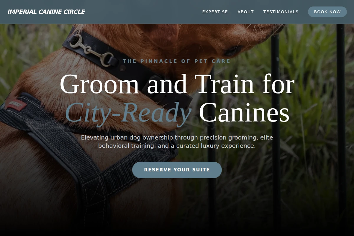 Luxury Pet Services